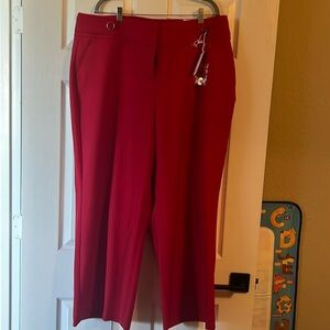 Lane Bryant Red Dress pants